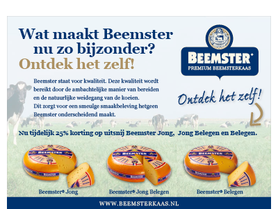 Beemster advertentie